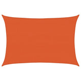 Sunshade Sail 160 g/m Orange 3.5x5 m HDPE 311682