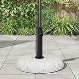 Parasol Base 20.9kg White Concrete Round 42007321