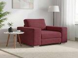 Sofa Wine Red 100 x 77 x 82 cm Fabric 4105210