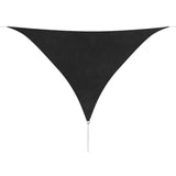 Sunshade Sail Oxford Fabric Triangular 5x5x5 m Anthracite 42306