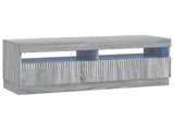5 Piece LED TV Cabinet Grey Sonoma Engineered Wood 3416847