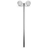 Garden Lamp Post 2 Lamps 220 cm 40390