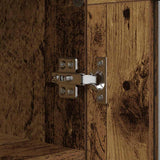 Sideboard Old Wood 69.5 x 34 x 90 cm Engineered Wood and Iron 880824