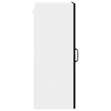 Wall Cabinet LUCCA Black 40 x 31 x 80 cm Engineered Wood 885026