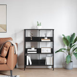Bookshelf Black Oak 82 x 32 x 112 cm Engineered Wood 883988