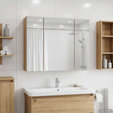 Bathroom Mirror Cabinet Artisan Oak 60 x 14.5 x 50 cm 889078