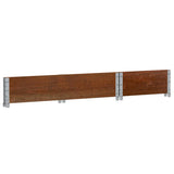Pallet Collar Brown 100x50 cm Solid Wood Pine 4010281