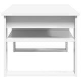 Coffee Table with Storage White 96 x 54 x 44 cm Engineered Wood 8000148