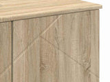 Bathroom Cabinet with Storage Sonoma Oak 61 x 35 x 64 cm 883286