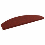 Self-adhesive Stair Mats 15 pcs Red 80 x 28 x 3.5 cm 42040597