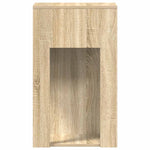ZNTS Computer Tower Stand with Drawer Sonoma Oak 30x44x74 cm 858733