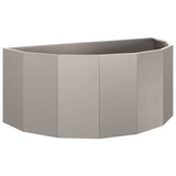 Planter Rusty 90 x 45 x 35 cm Weathering Steel 883695