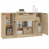 Sideboards 3 pcs Sonoma Oak Engineered Wood 3115830