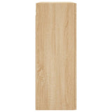 Wall Mounted Cabinets 2 pcs Sonoma Oak Engineered Wood 3197956