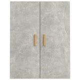 Hanging Wall Cabinet Concrete Grey 69.5x34x90 cm 812262