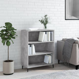 Shelf Cabinet Concrete Grey 69.5x32.5x90 cm Engineered Wood 828384