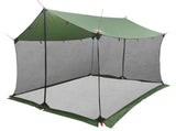 Camping Tarp with Mesh Walls Green 270 x 210 x 210 cm 42028567