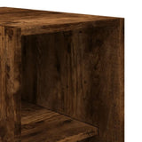 Wardrobe Smoked Oak 30x50x200 cm Engineered Wood 3307778