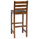 Bar Stools 2 pcs Solid Reclaimed Wood 245800