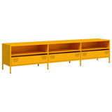 TV Cabinet Mustard Yellow 202x39x43.5 cm Cold-rolled Steel 851349