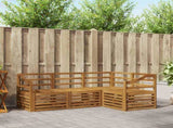 Sofa Sets 4 pcs Natural Solid Acacia Wood 3374744