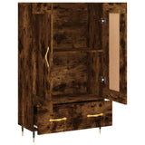 Highboard Smoked Oak 69.5x31x115 cm Engineered Wood 830305