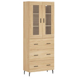 Highboard Sonoma Oak 69,5x34x180 cm Engineered Wood 3198420