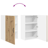 Wall Cabinet PORTO Artisan Oak 50 x 31 x 80 cm Engineered Wood 885394