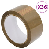 Packaging Tape 36 pcs Brown 48 mm x 66 m 4012393