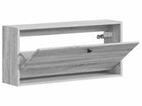 Wall-Mounted Shoe Cabinet BREDA 71 x 17 x 43 cm Engineered Wood 897511
