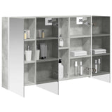 Bathroom Mirror Cabinet Concrete Grey 103.5 x 15.5 x 70 cm 889274