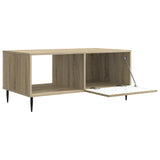Coffee Table Sonoma Oak 90 x 50 x 40 cm Engineered Wood 894957
