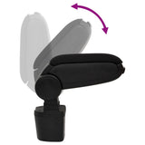 Car Armrest Black 14.5x31.5x cm ABS 154664