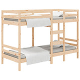 Bunk Bed without Mattress 80x200 cm Solid Wood Pine 3139834
