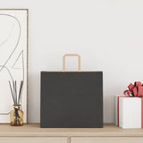 Paper Bags 250 pcs with Handles Black 32x22x28 cm 4101876