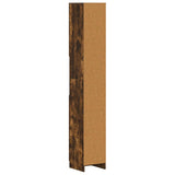 Bathroom Cabinet with Open Shelf UTRECHT Smoked Oak 897700