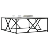 Coffee Table Grey Sonoma 100x100x40 cm Engineered Wood 835367
