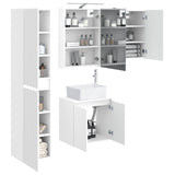 Bathroom Cabinet Set 5 pcs White 50 x 14.5 x 70 cm 3407311