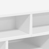 Coffee Table White 70x70x29 cm Engineered Wood 840744