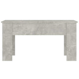 Coffee Table Concrete Grey 101x49x52 cm Engineered Wood 809687