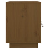 Bedside Cabinets 2 pcs Honey Brown 40x34x45 cm Solid Wood Pine 818282