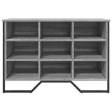 Shoe Cabinet Grey Sonoma 90x38x61.5 cm Engineered Wood 848647
