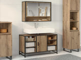 Bathroom Cabinet Artisan Oak 80 x 33 x 60 cm Engineered Wood 883638