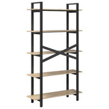 Bookshelf Sonoma Oak 100 x 33.5 x 178 cm Engineered Wood 883935