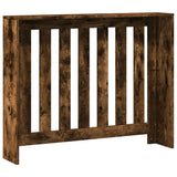 Radiator Cover Smoked Oak 104x20x82 cm Engineered Wood 852739