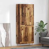 Highboard Old Wood 69.5 x 34 x 180 cm Engineered Wood 3415802