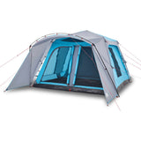 Family Tent with Porch 9-Person Blue Quick Release 4004214