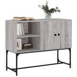 Sideboard Grey Sonoma 100x40x79.5 cm Engineered Wood 831821