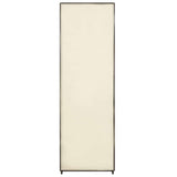 282459 Wardrobe Cream 87x49x159 cm Fabric