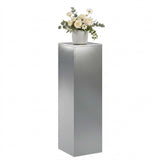Plant Stand Silver 30 x 30 x 100 cm Steel 8012512